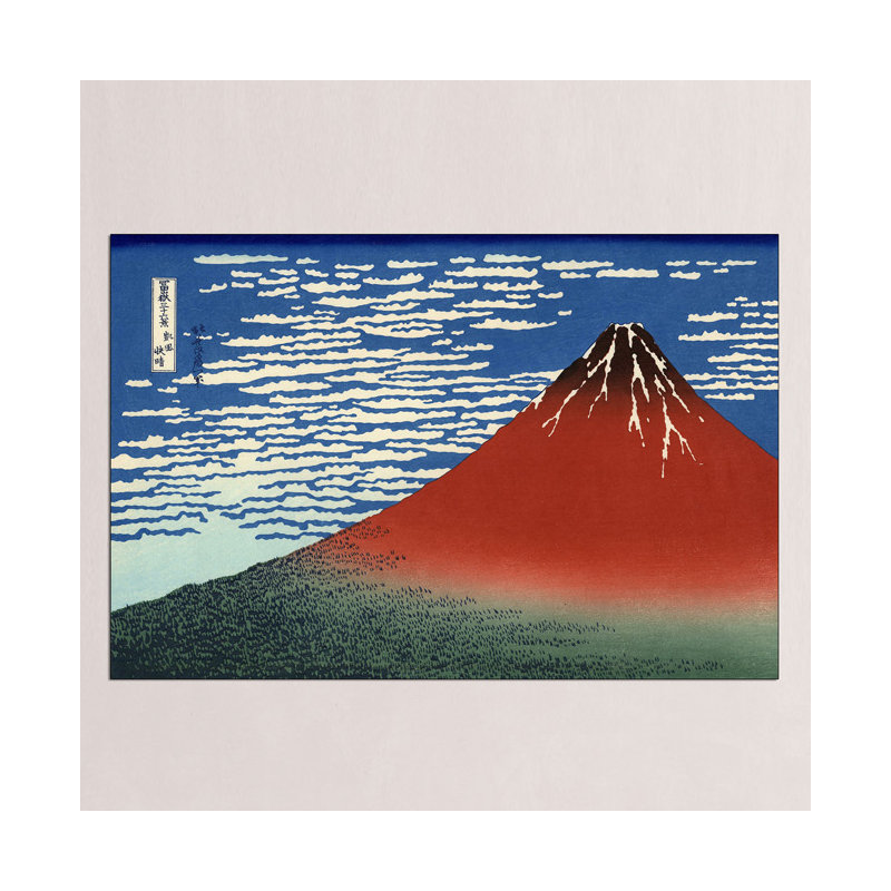 Hokusai - Wrapped Canvas Painting, 60cm H x 90cm W x 1.8cm D