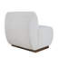 Banc modulaire rembourré une place avec tissu performant Housley