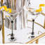 Ensemble de verres à pied Martini Sparkles Home | Cristal sans plomb | Strass cocktail rempli de tiges-61495323-61495321