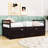 Twin Size Bed with Pull-Out Twin Trundle and Storage Drawers-1234419005