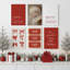Ensemble de 6 impressions sur toile The Claus Express-255690329-255690279-255690263