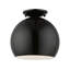 Plafonnier semi-encastré 1 lumière 10 po Fez-1733132837