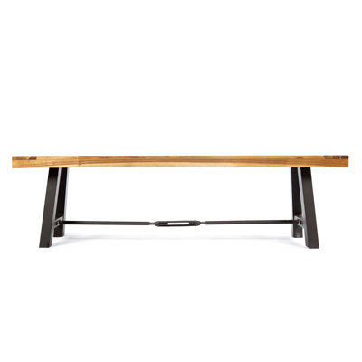 Banc de pique-nique d'extérieur en acacia