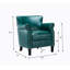 Fauteuil club bleu sarcelle-1102331269
