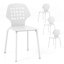 Chaise d'appoint en métal Lonney-2120501029