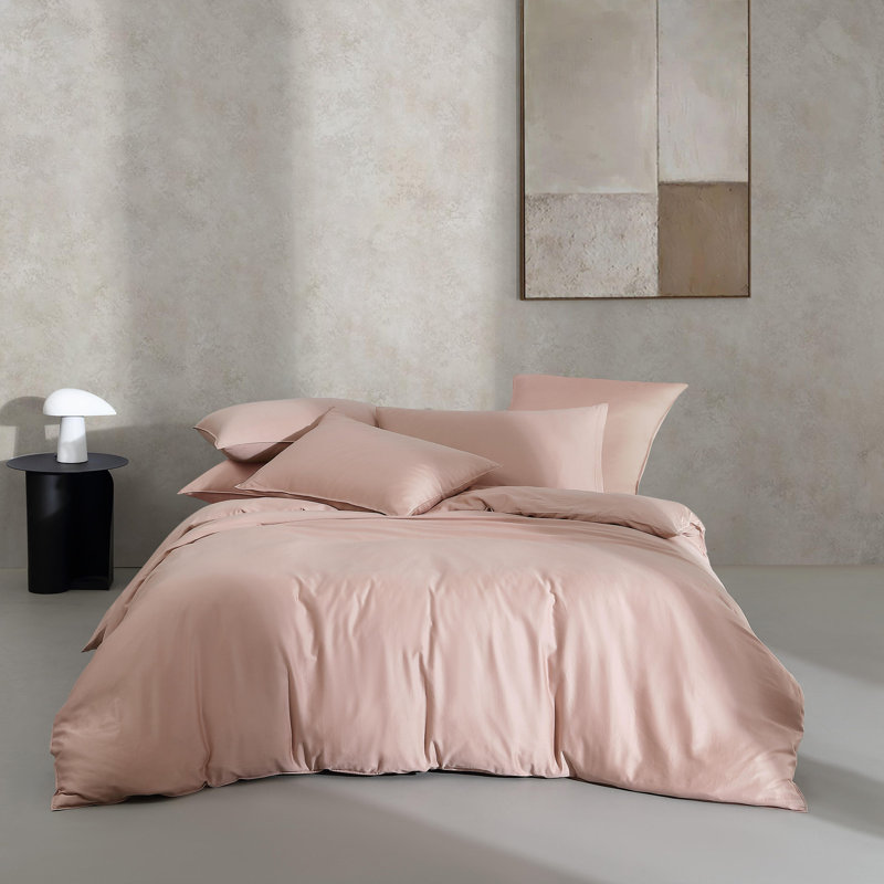 Ensemble de housse de couette réversible standard en coton 3 pièces, Housse de couette pour très grand lit et 2 très