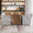 5-Piece Dining Set Mid-Century Modern Wooden Table & Upholstered Chair Set For Home, Kitchen, Dining Room-1281977630-1281977605-1281977631