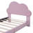 Upholstered Cloud-Shape Bed ,Velvet Platform Bed-1784554127-1784554125