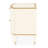 La Terrazza Nightstand, Large - Creamy Pearl