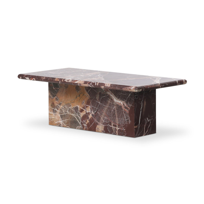 Arum Marble Coffee Table, Meriot Marble