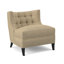 Chaise d'appoint avec coussin en polyester de 29 po de largeur Social-41242335-41241647