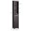 Bathroom Storage Cabinet, Free Standing Bathroom Storage Unit, Tall Linen Tower with 3-Tier Shelves and Drawer, Brown