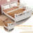 Full Size Low Platform Kids Bed with Pristine White Finish, Perfectly Designed For Kids’ Bedrooms And Suitable-1675183179-1675749482
