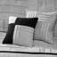 Édredon très grand en faux suède gris - 7 pièces tendance et confortable-125396387