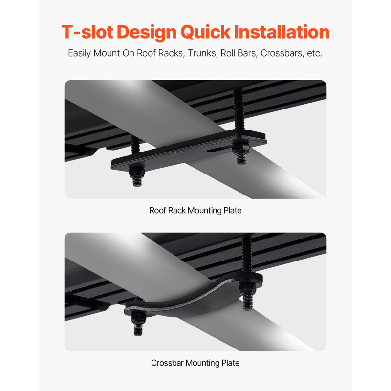 7 Gal Roof Rack Water Tank Portable Water Tank With Splash-Guard Panel