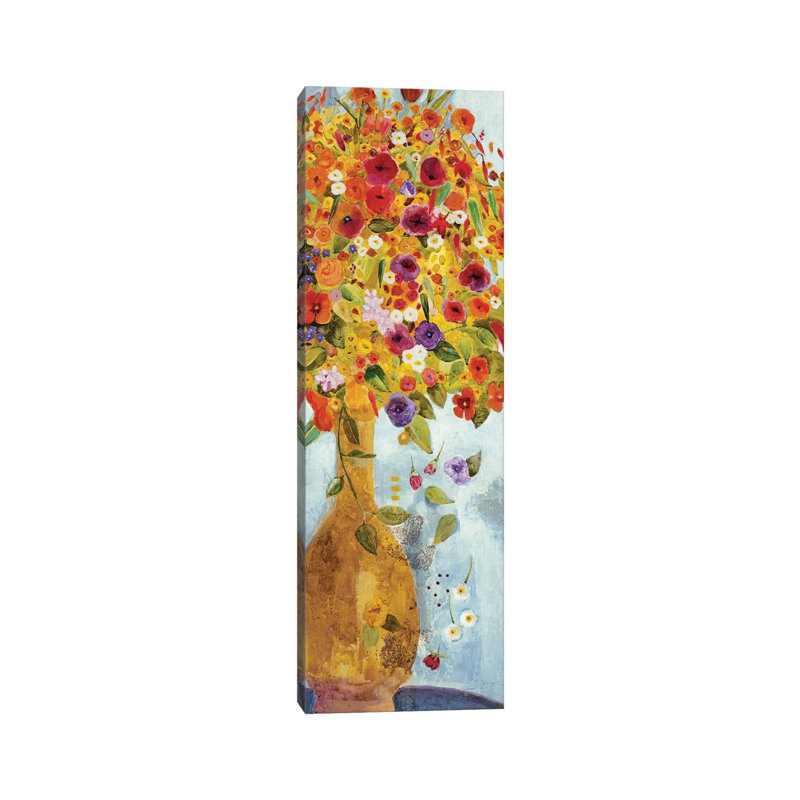 Exuberance II by Jill Martin - Wrapped Canvas Panoramic Print, 30.48 cm H x 91.44 cm W x 3.175 cm D