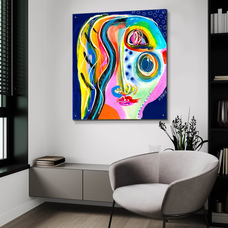 «She Surprized Herself» par Wyanne, H 36 po x l 36 po x P 0,2 po