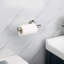 Paquet de 3 porte-papier hygiénique mural en acier inoxydable antirouille SUS304 pour salle de bain, cuisine et salle de bain-111995924