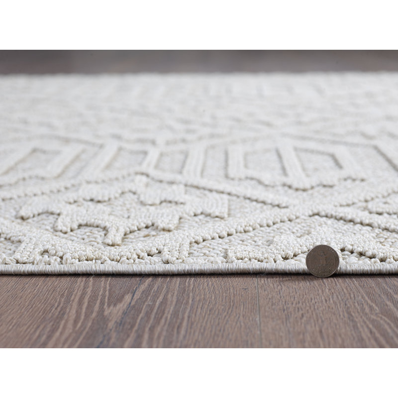 Terra Antonia Machine Woven Performance Area Rug - Taupe - 5'3" x 7', 5'3" x 7'