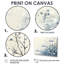 Décoration murale paysage d'hiver en flocons de neige tombant en hiver II-1468995450-1468995429-1468995431