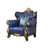 Cuir véritable bleu est en rupture de stock sélectionné