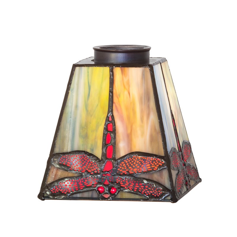 5" Square Prairie Dragonfly Shade