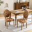Chaise en cuir massif avec structure en bois massif-1256885167