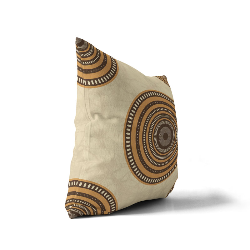 Fara Tribal Pattern Indoor Pillow Cover, 18" x 18"