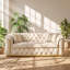 90.6 " Velvet Sofa