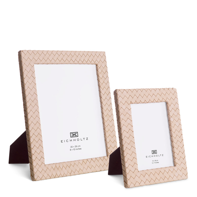 Sintra Leather Picture Frame Set