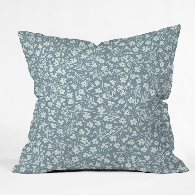 Coussin décoratif floral pâle jenean morrison, 18 po x 18 po