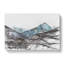 Mount Everest in the Himalayas in Abstract - Wrapped Canvas-55313021