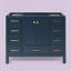 Cambridge 42'' W Single Bathroom Vanity Base-945509631-1031959345