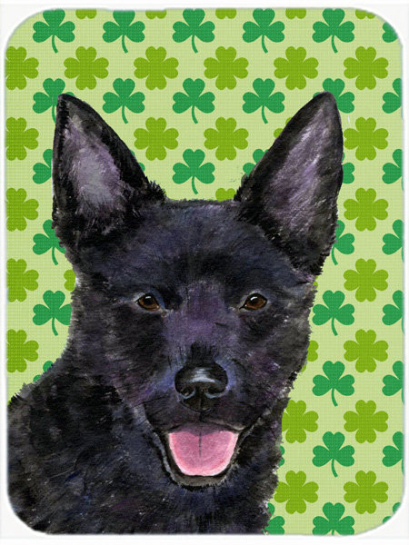 Planche à découper en verre de saint-valentin caroline australian kelpie st. patrick Shamrock Lucky Irish