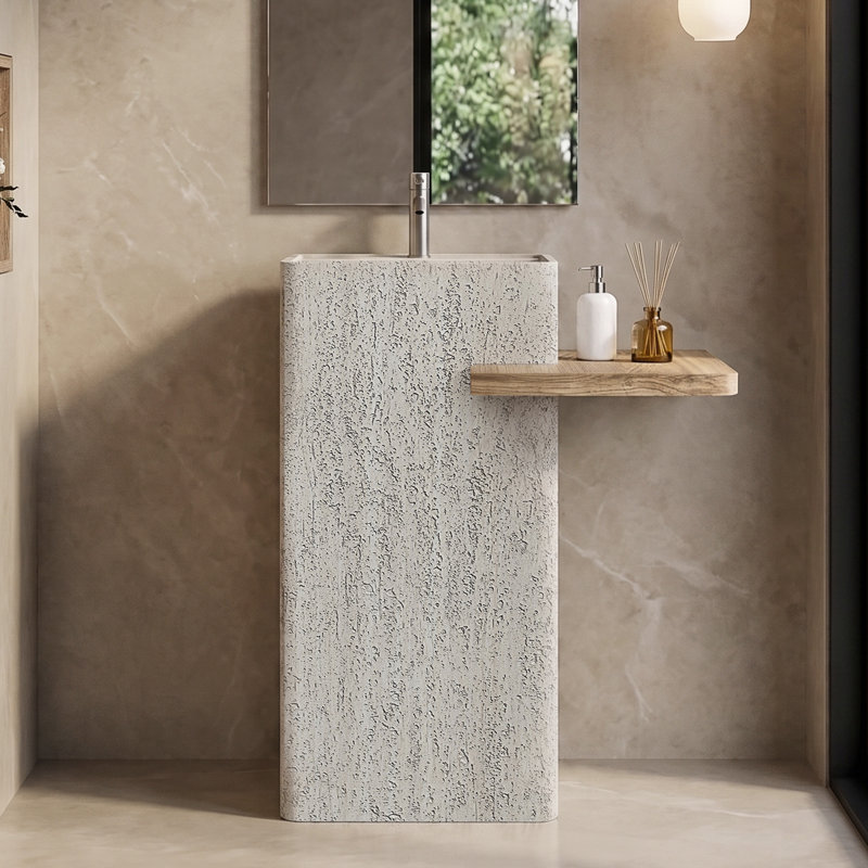 Lavabo de salle de bain 34 po