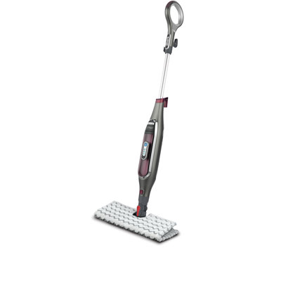 Shark Genius Hard Floor Cleaning System Pocket Steam Mop, Burgundy/Gray