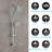 Dual Shower Head 1.8 GPM with Self-Cleaning-78707479