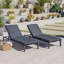 Ensemble de chaises longues 2 pièces Modern