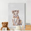 «Foulton Cuddly Baby Cub», reproduction sur toile tendue-2019855499