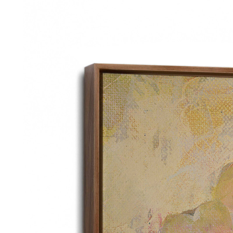 «American Girl II» par Haley Knighten, reproduction d'art, H 48 po x l 36 po, Brun, Cadre flottant