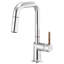 Odin® Pull-Down Prep Faucet with Square Spout-60130952-60130957