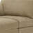 Bentura Oversized Upholstered Green Corduroy Modular Chaise Lounge with Armrests & Throw Pillows-257373545-257487318