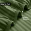 Luxury Striped Microfiber Fitted Sheet - 40 cm Deep Pocket, Ultra-Soft, Wrinkle-Resistant & Easy Car-648432962-648432969