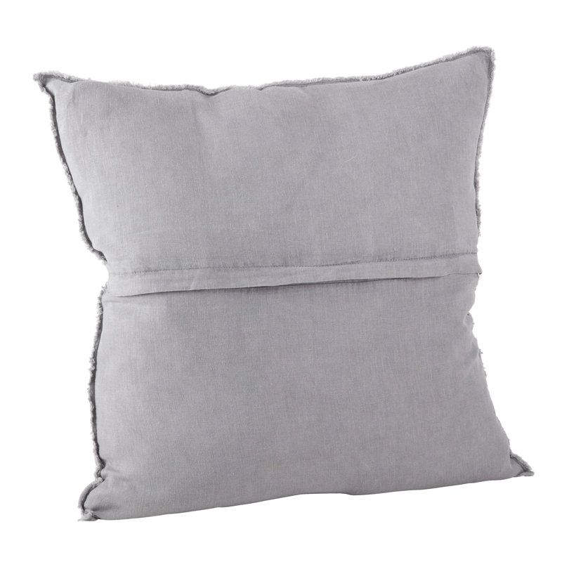 Coussin en lin Filia, Étain