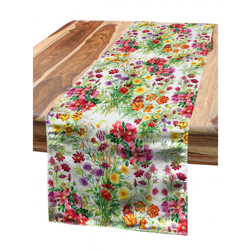 Garden Art Table Runner