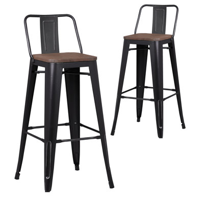 Julianne Counter Stool with Metal Frame