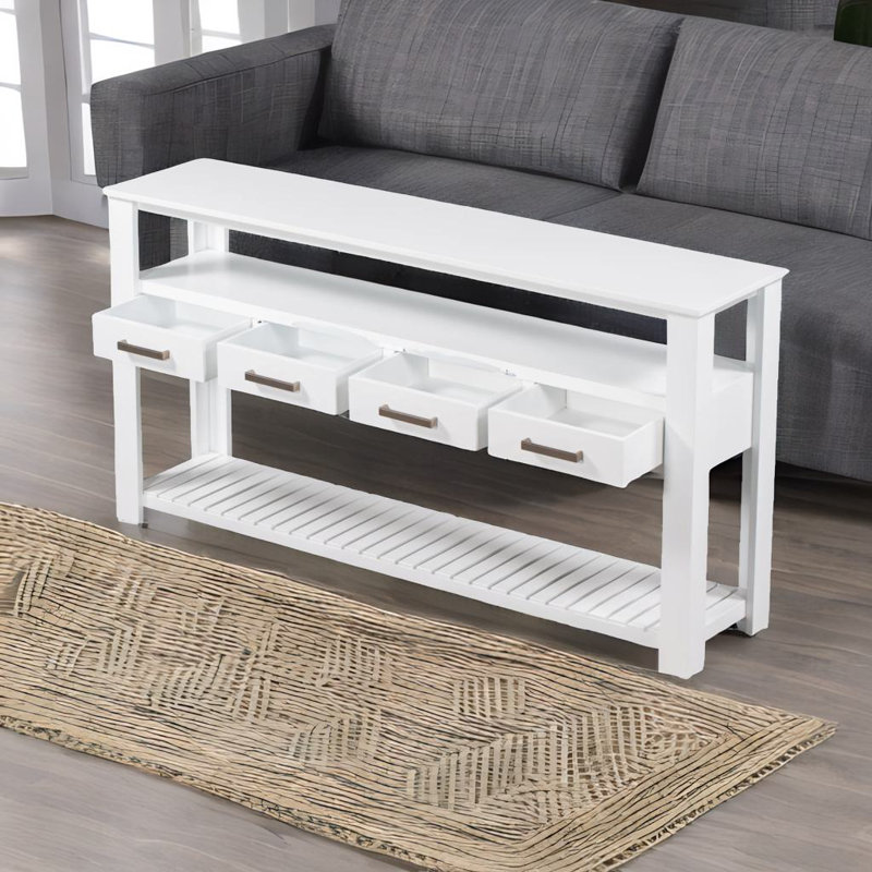 Console moderne, Blanc