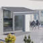 Dakota Fields Grey Cover Retractable Patio Awning-554682845