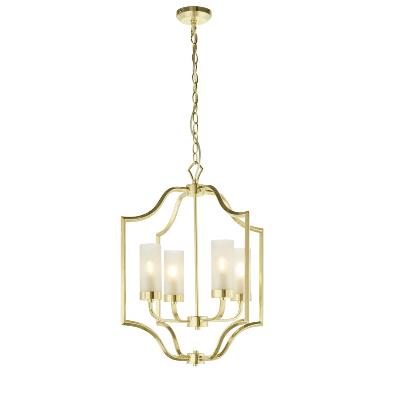 Glenmoor 4 - Light Candle Style Chandelier