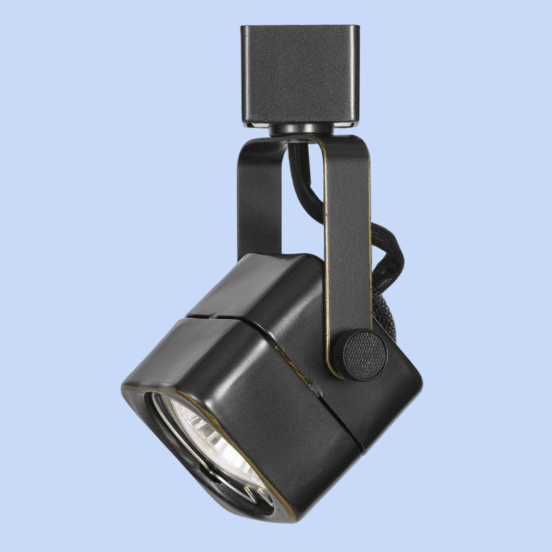 Cal Lighting Dark Bronze Square Head GU10 Track Light